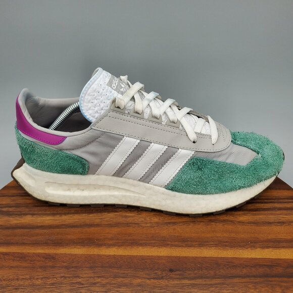 Adidas Retropy E5 Shoes Men´s 12 Gray Collegiate Green...